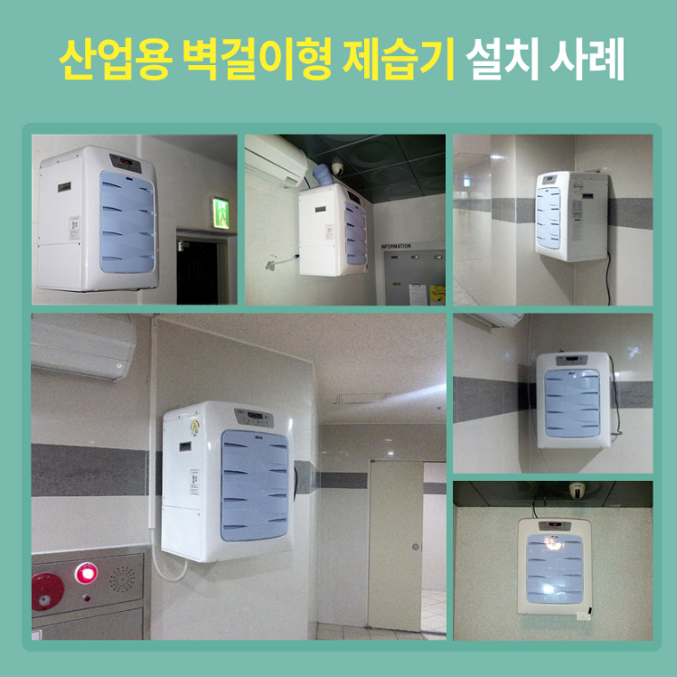 벽걸이 제습기 35평형 1등급 사무실 습기제거 친환경 곰팡이 리모콘 제습기 - 상세 이미지 2