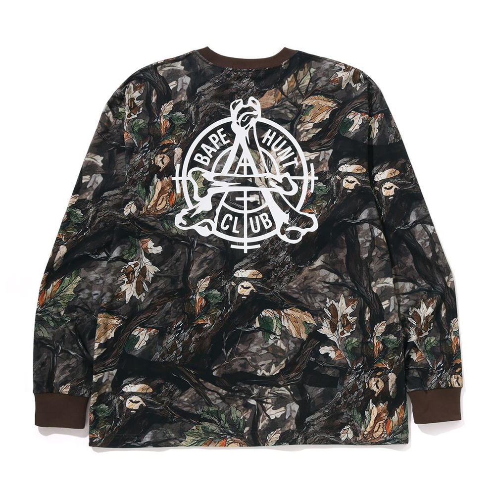 베이프 티셔츠 TREE EDGE CAMO RELAXED FIT LS TEE 1L80-111-011 - 상세 이미지 2