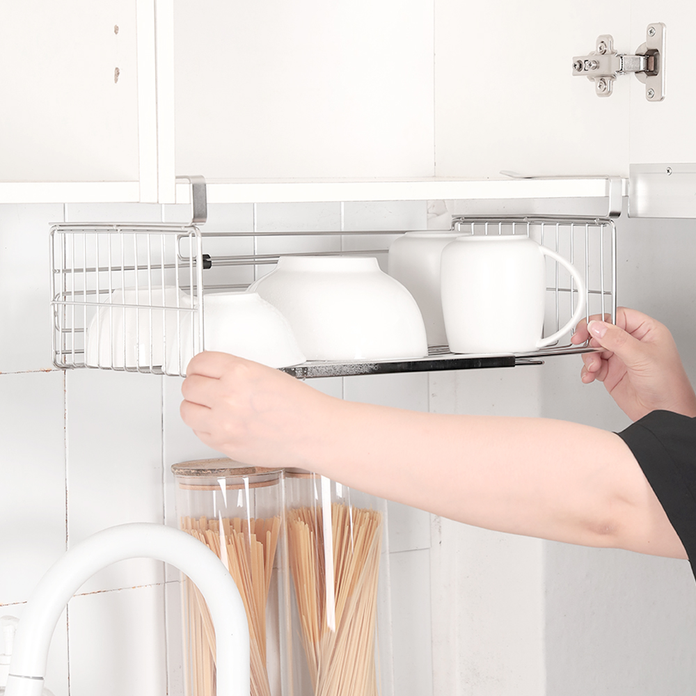 스텐 길이조절 상부장선반 - 상품 이미지
