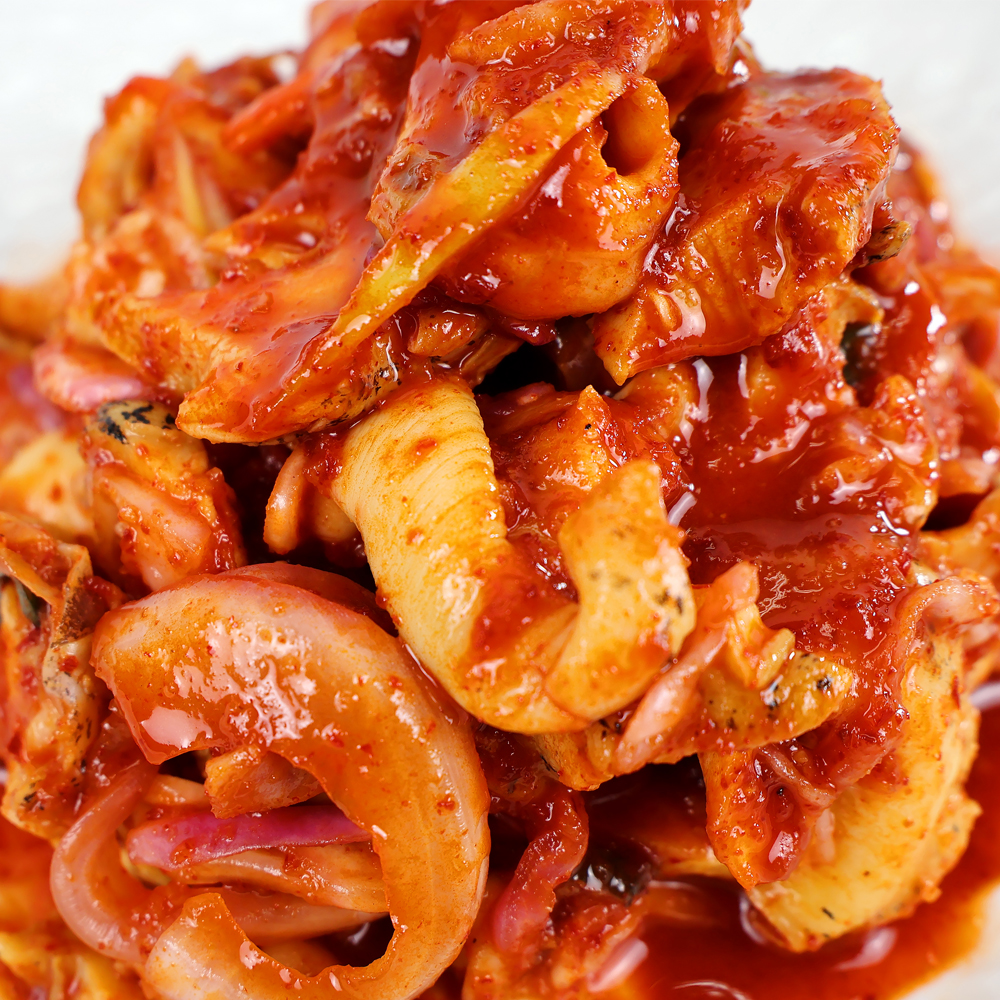 골뱅이 초무침 밀키트 350g 백골뱅이 무침 백고동 야채무침 이미지 8