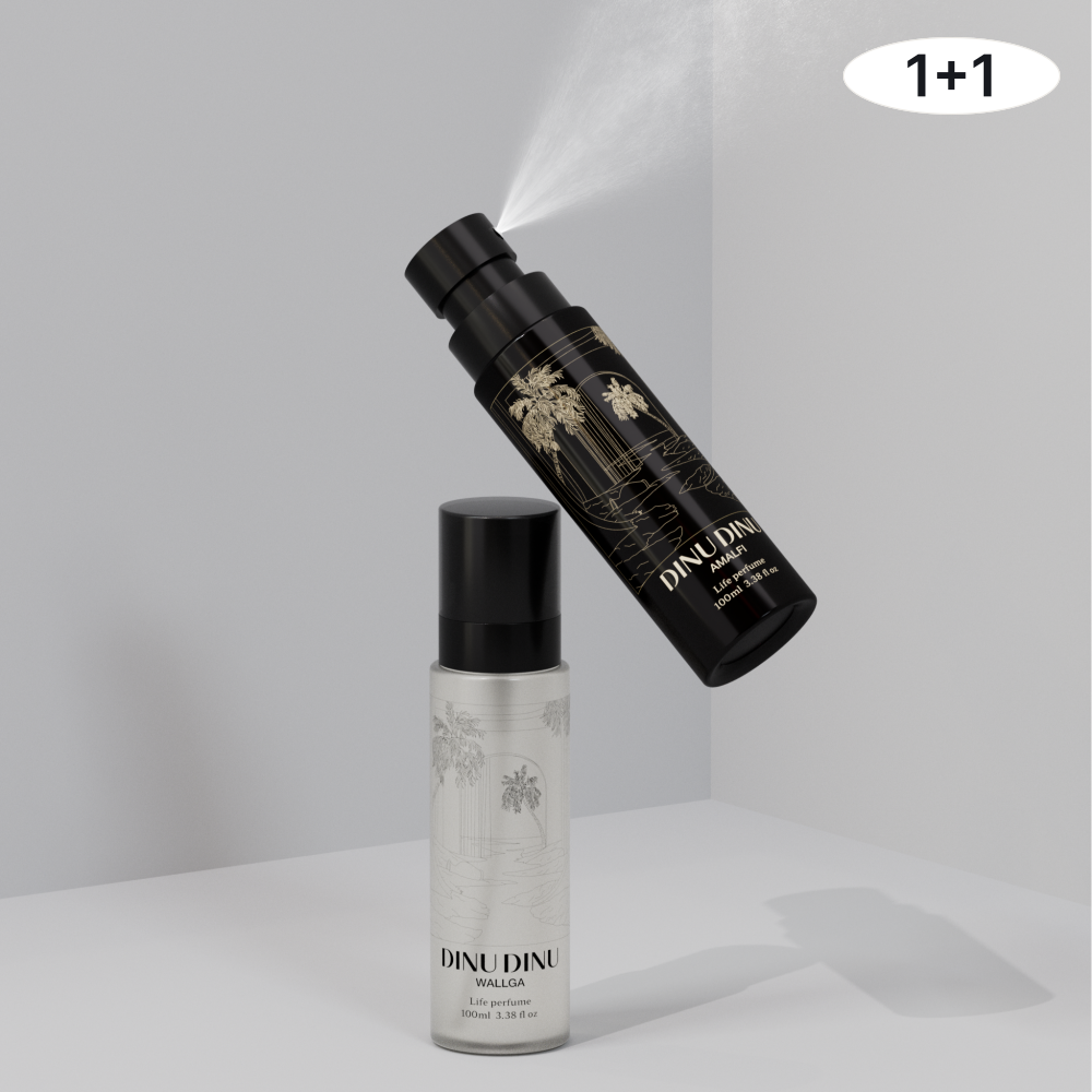 [1+1] 디누디누 화산송이 섬유탈취제 룸스프레이 패브릭 니치 향수 퍼퓸 100ml 월가