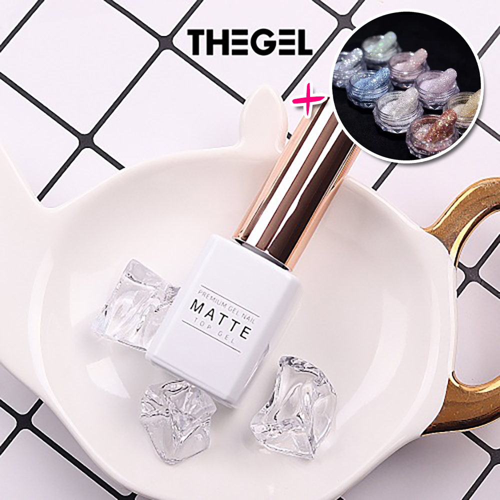 THE GEL 더젤 매트탑젤 무광 네일 - 상품 이미지