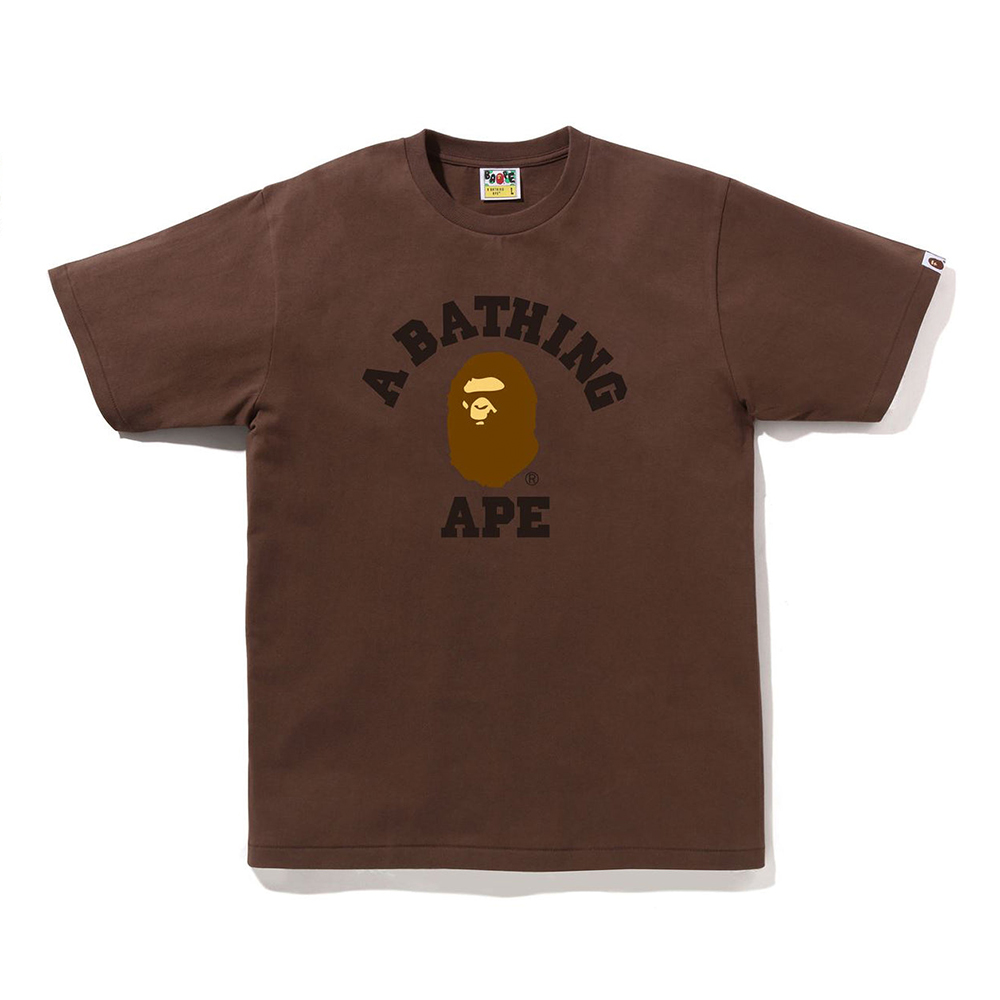 베이프 반팔티 COLLEGE TEE 1L80-110-001 - 상세 이미지 4