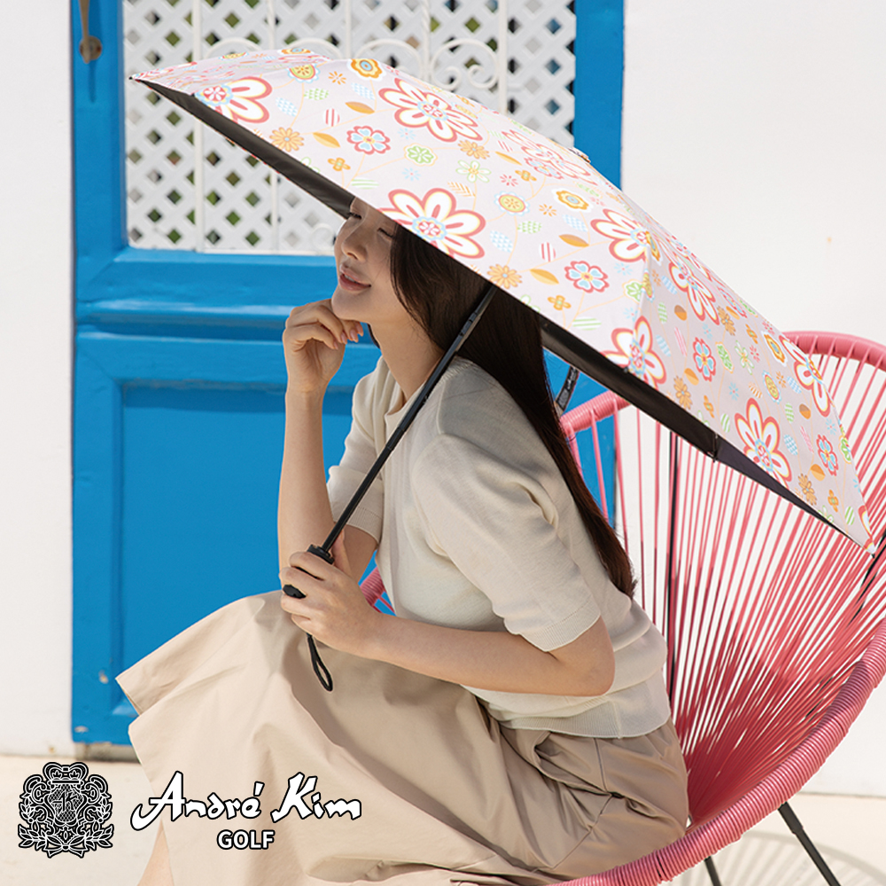 앙드레김 Golf 암막 3단 자동 양우산 1+1 세트