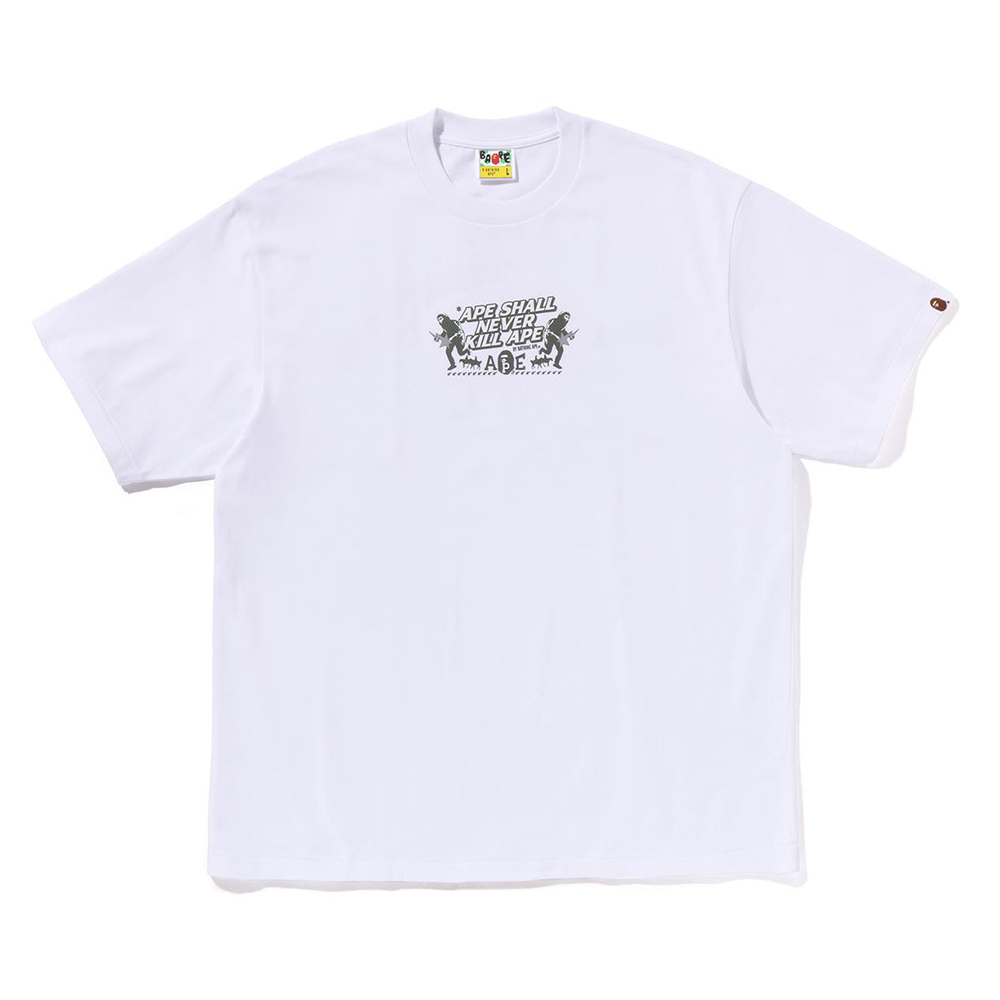 베이프 반팔티 SLOGAN RELAXED FIT TEE 1L80-110-339 - 상품 이미지