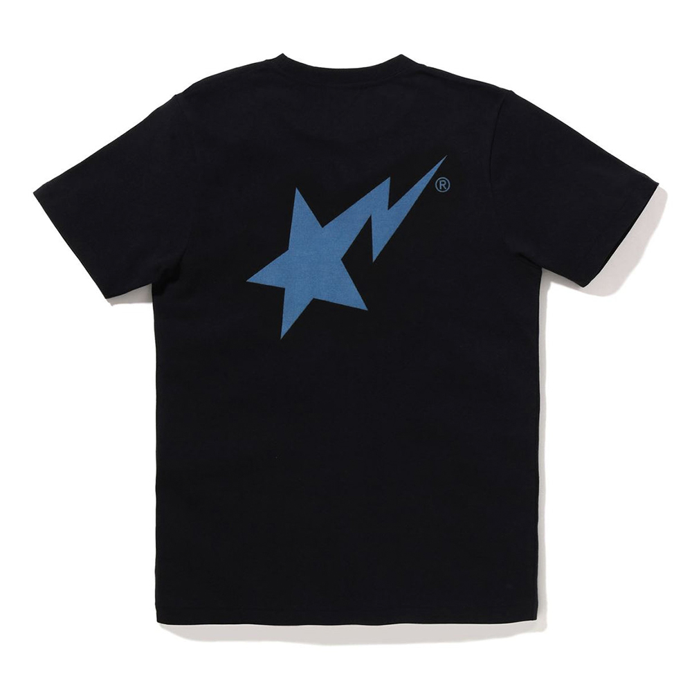 베이프 우먼즈 반팔티 DENIM STA LOGO TEE 1L80-210-070 - 상세 이미지 3