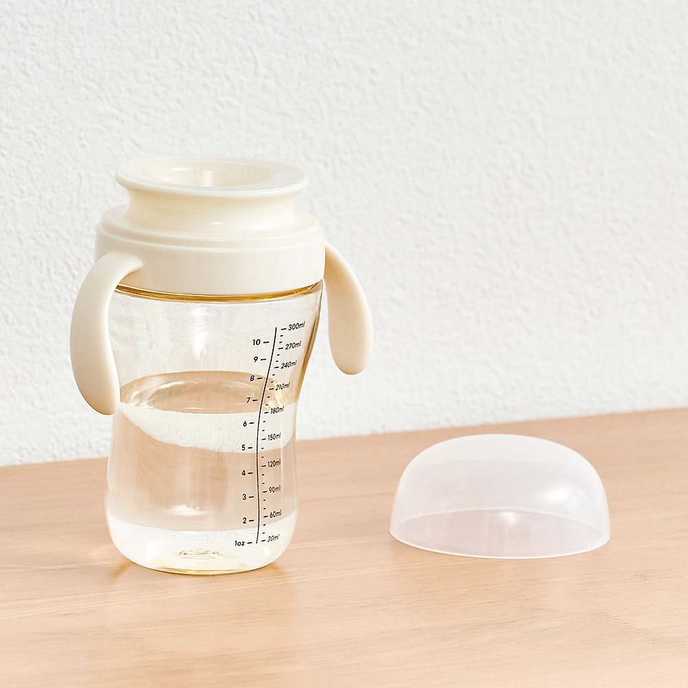 아띠래빗 자기주도 유아컵 흘림방지 아기물병 어린이집 유치원 물병 빨대컵 300ml