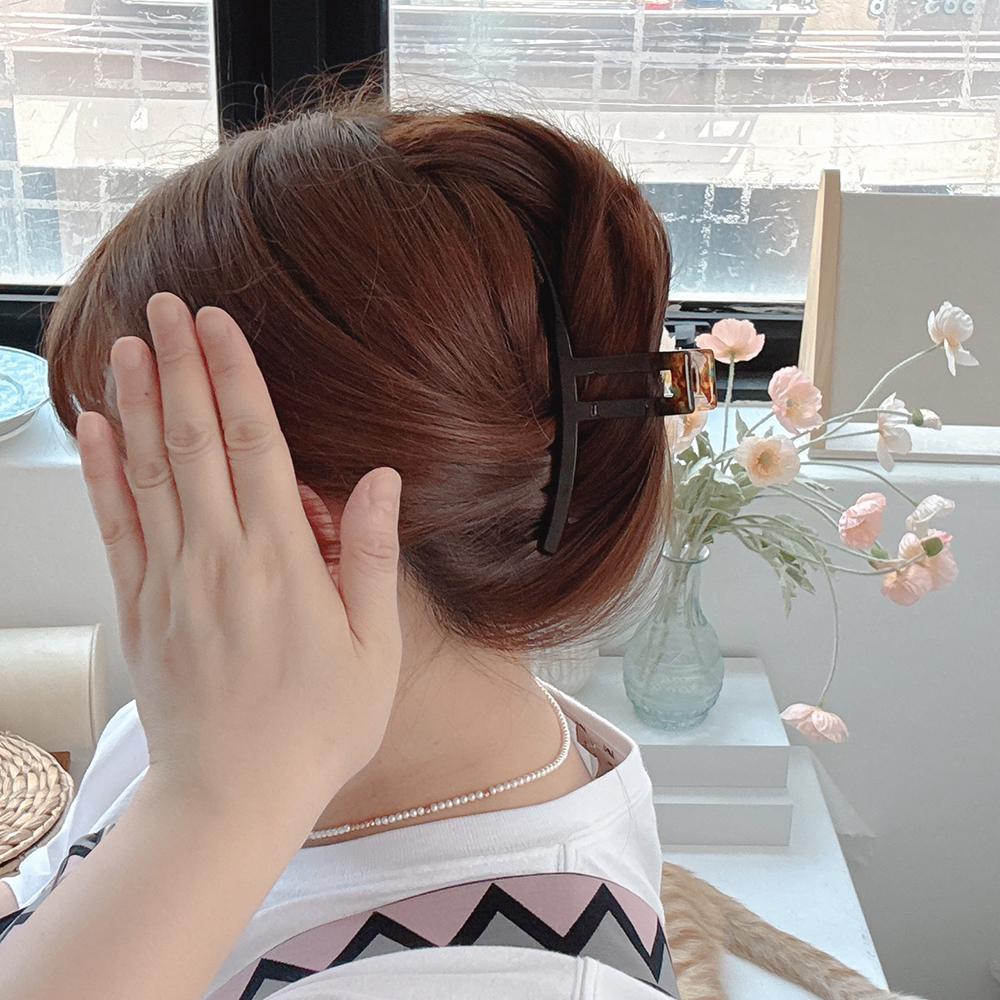 프랑스일자대형집게핀 머리핀 올림머리 헤어집게핀 헤어악세사리 삔 CREATIONFRANCE 이미지 8