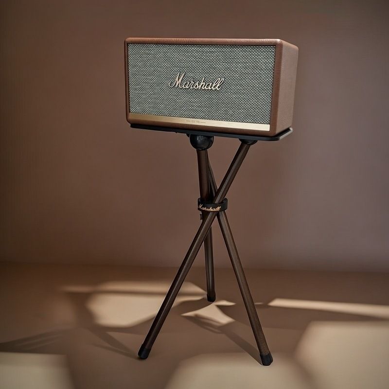 마샬 스피커 호환 받침대 인테리어 스탠드 선반 베이지 56cm Action 1/2/3
