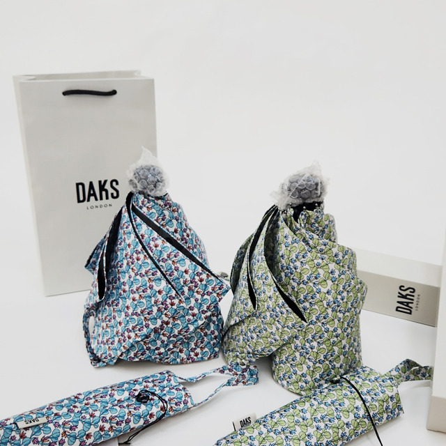 닥스 양산 3단 암막 슬림 UV 휴대용 선물포장