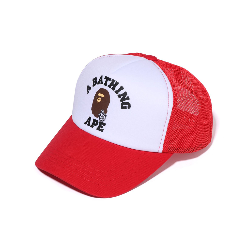베이프 모자 GO APE POINTER COLLEGE MESH CAP BAPEC 1L25-180-001 - 상세 이미지 3