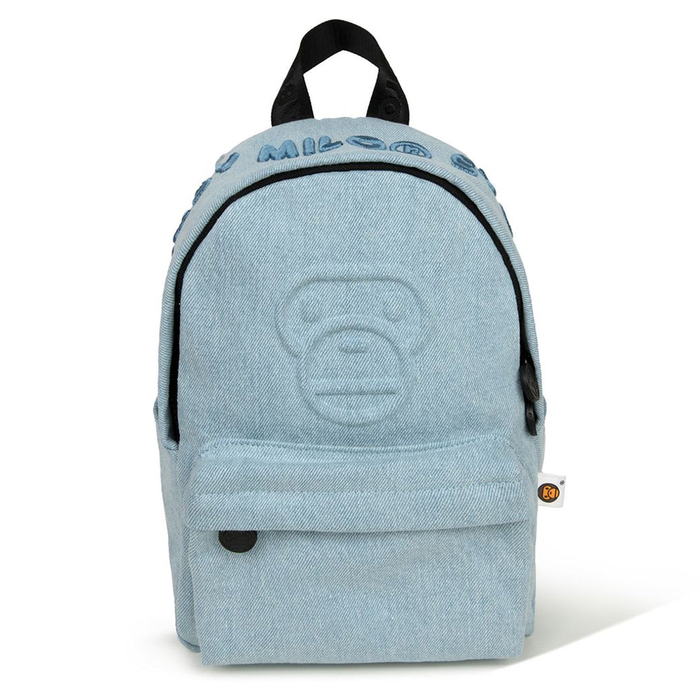 베이프 백팩 BABY MILO DENIM MINI BAGPACK AL20-189-323 - 상세 이미지 2