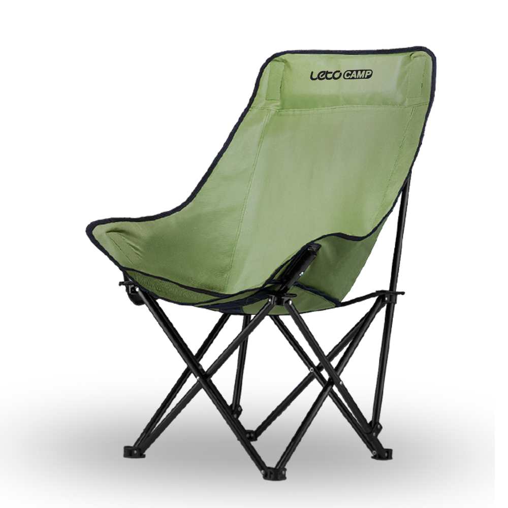 레토 경량 접이식 와이드 롱 캠핑의자 컴포트 체어 LCP-CL06, 카키, 2개