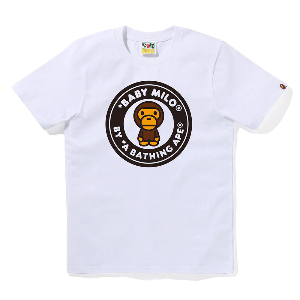 베이프 우먼즈 반팔티 MILO BUSY WORKS TEE 2L80-210-011 - 상품 이미지