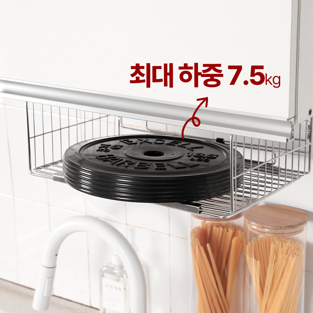 스텐 길이조절 상부장선반 이미지 6