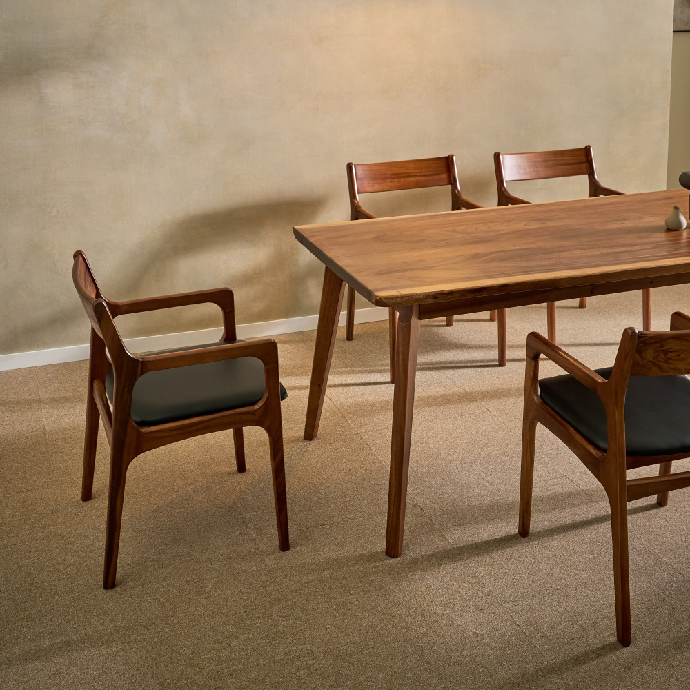 레스토I 우드슬랩 원목 카페 식탁 테이블 4인용 6인용