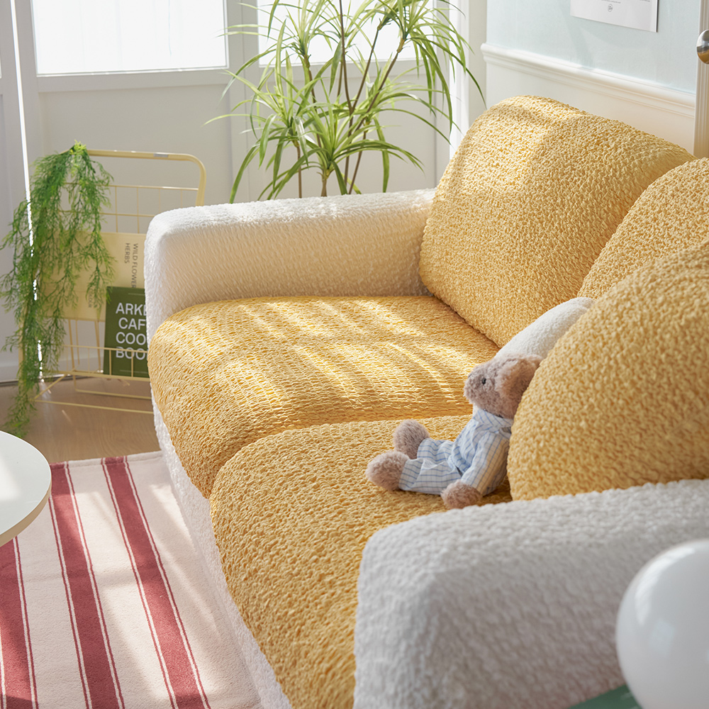 부드러운 뱀부 올핏 스판 쇼파커버 분리형 소파 덮개 가리개 사계절 일반 FREE