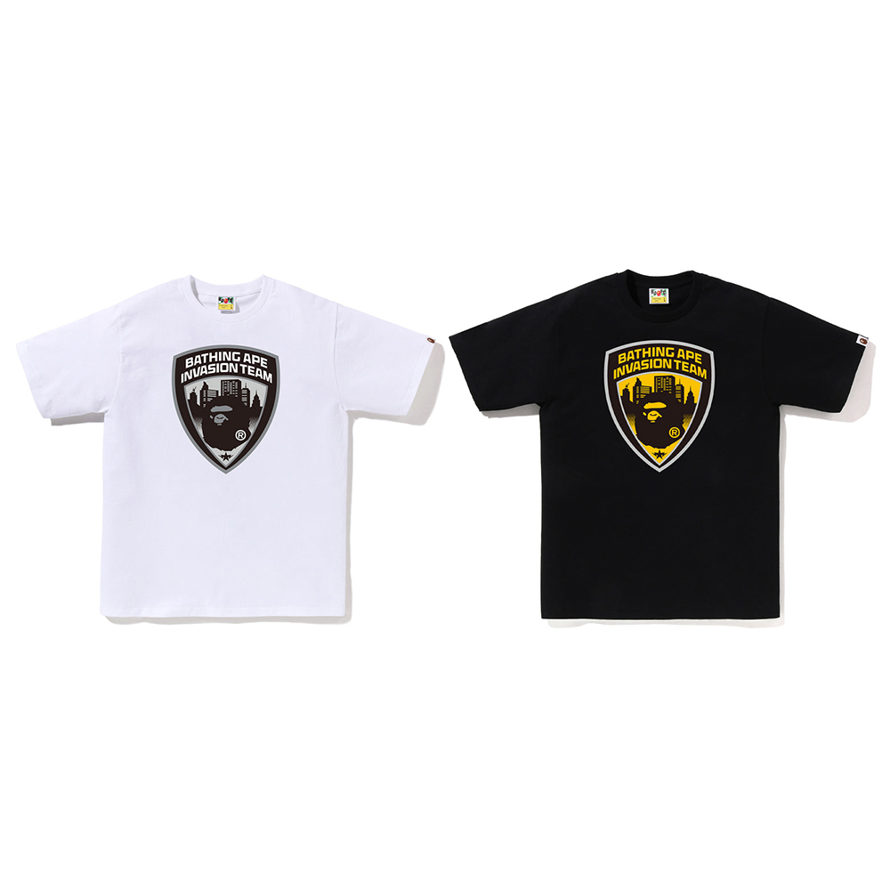 베이프 반팔티 SECURITY EMBLEM TEE 1L80-110-049 - 상세 이미지 5