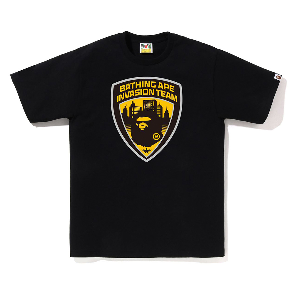 베이프 반팔티 SECURITY EMBLEM TEE 1L80-110-049 - 상세 이미지 3