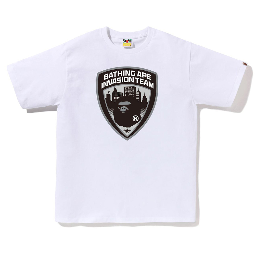 베이프 반팔티 SECURITY EMBLEM TEE 1L80-110-049 - 상품 이미지