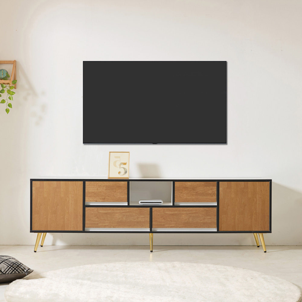 미셸 1800 거실 tv 장식장 티비 수납장 다이 거실장 이미지 7