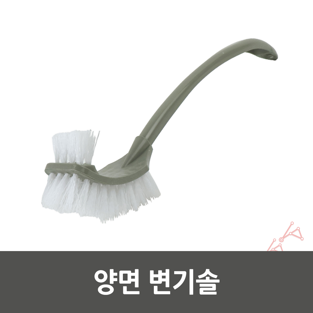 변기 닦는솔 안쪽청소 틈새솔 변기청소기 A - 상세 이미지 3