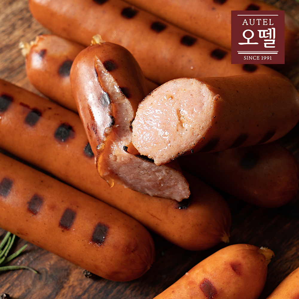 오뗄 육즙 메이저킹 스모크 840g 그릴 소세지 캠핑 바비큐용 독일 - 메인 이미지