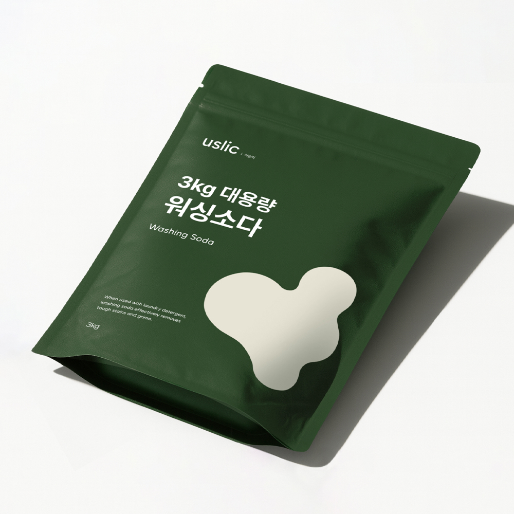 어슬릭 워싱소다 탄산소다 탄산나트륨 강알칼리세제 염기성 3kg, 1개 이미지 8