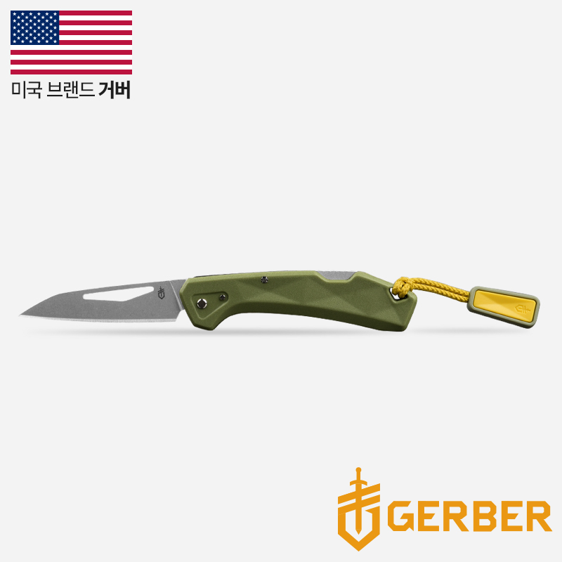 GERBER LST 미니(F) 리첸그린 폴딩 나이프 - 상세 이미지 2