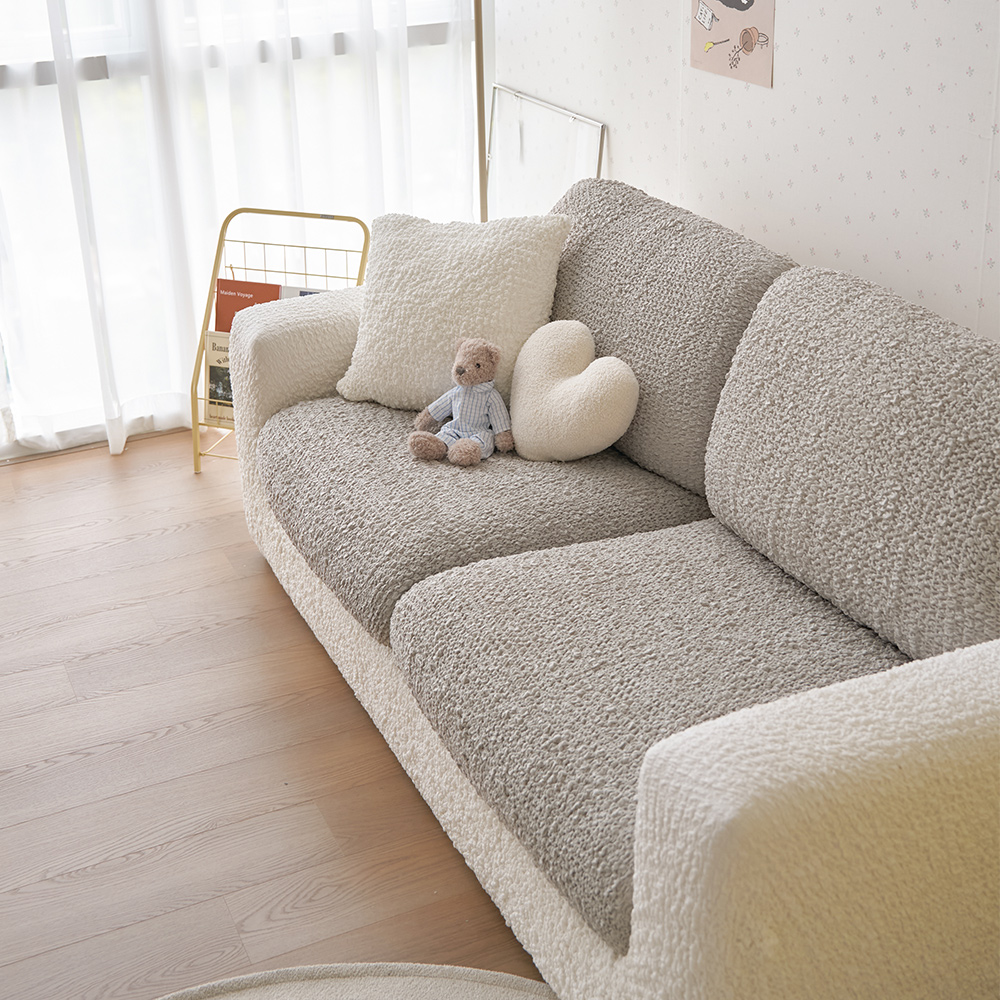 부드러운 뱀부 올핏 스판 쇼파커버 분리형 소파 덮개 가리개 사계절 일반 FREE