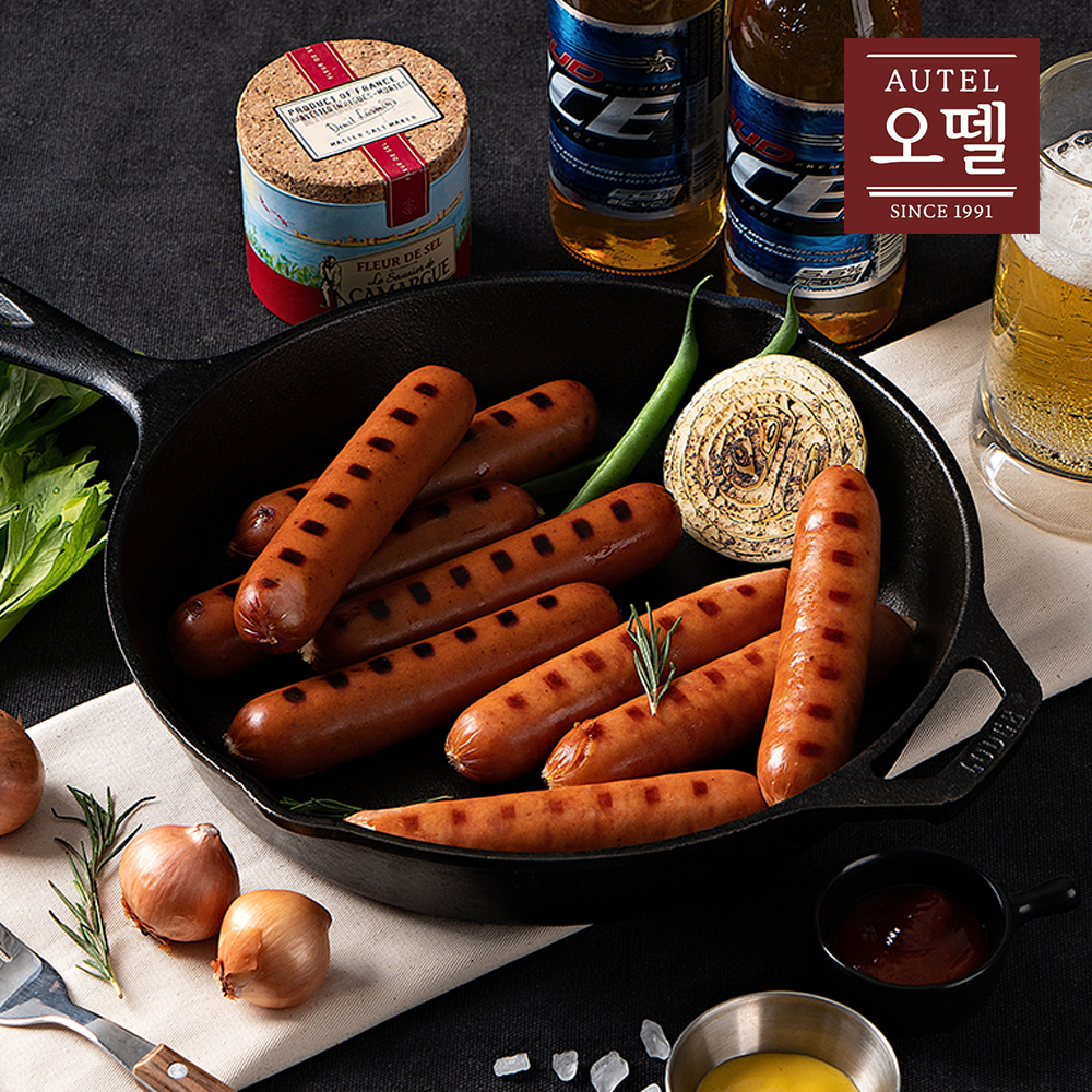오뗄 육즙 메이저킹 스모크 840g 그릴 소세지 캠핑 바비큐용 독일 - 상세 이미지 2