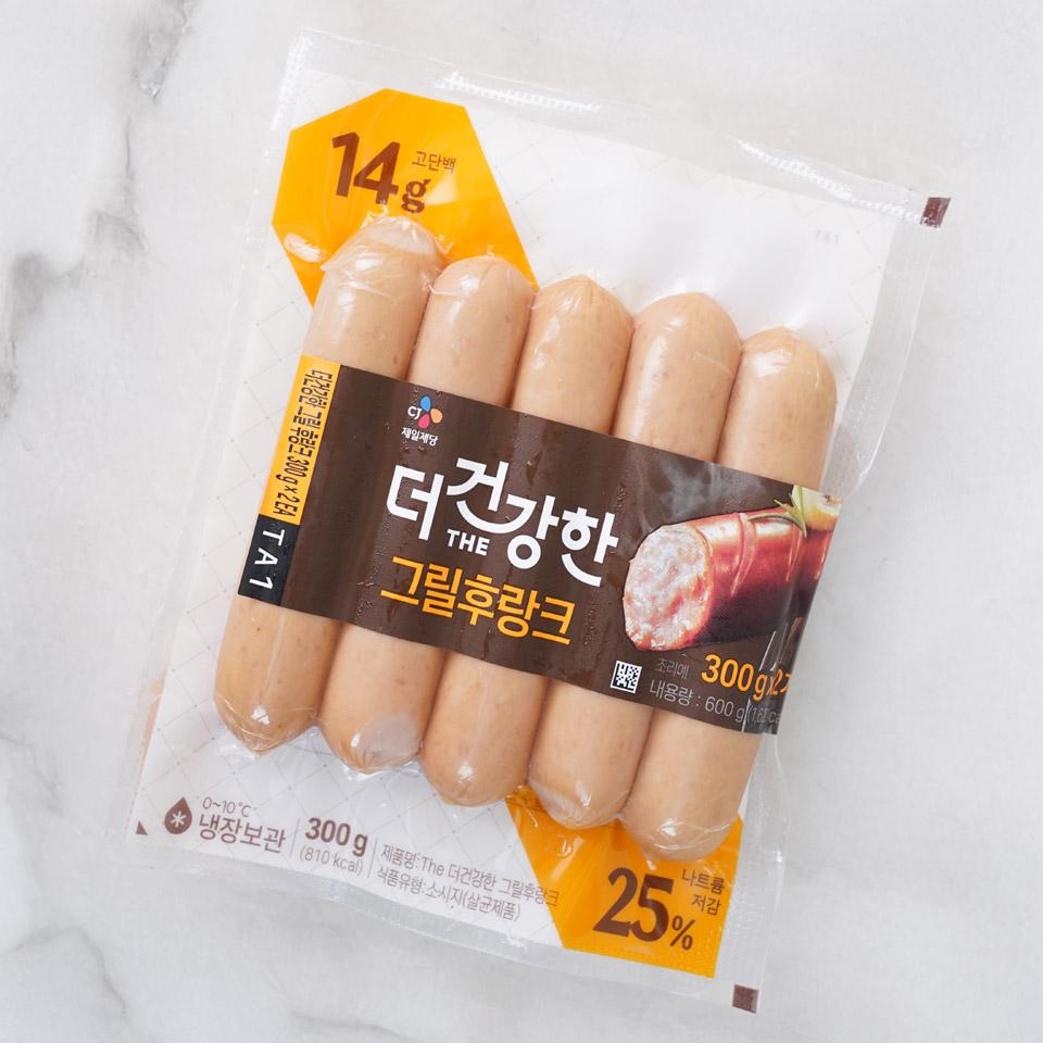 메가마트 CJ 더 건강한 그릴후랑크 소시지 300gx2개 - 상세 이미지 2