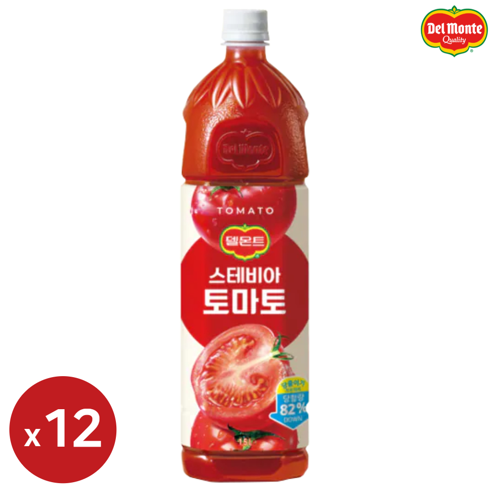 델몬트 주스 오렌지 100 포도 망고 알로에 토마토 매실 쥬스 1.5L 6입 세트 1개씩 - 상세 이미지 4