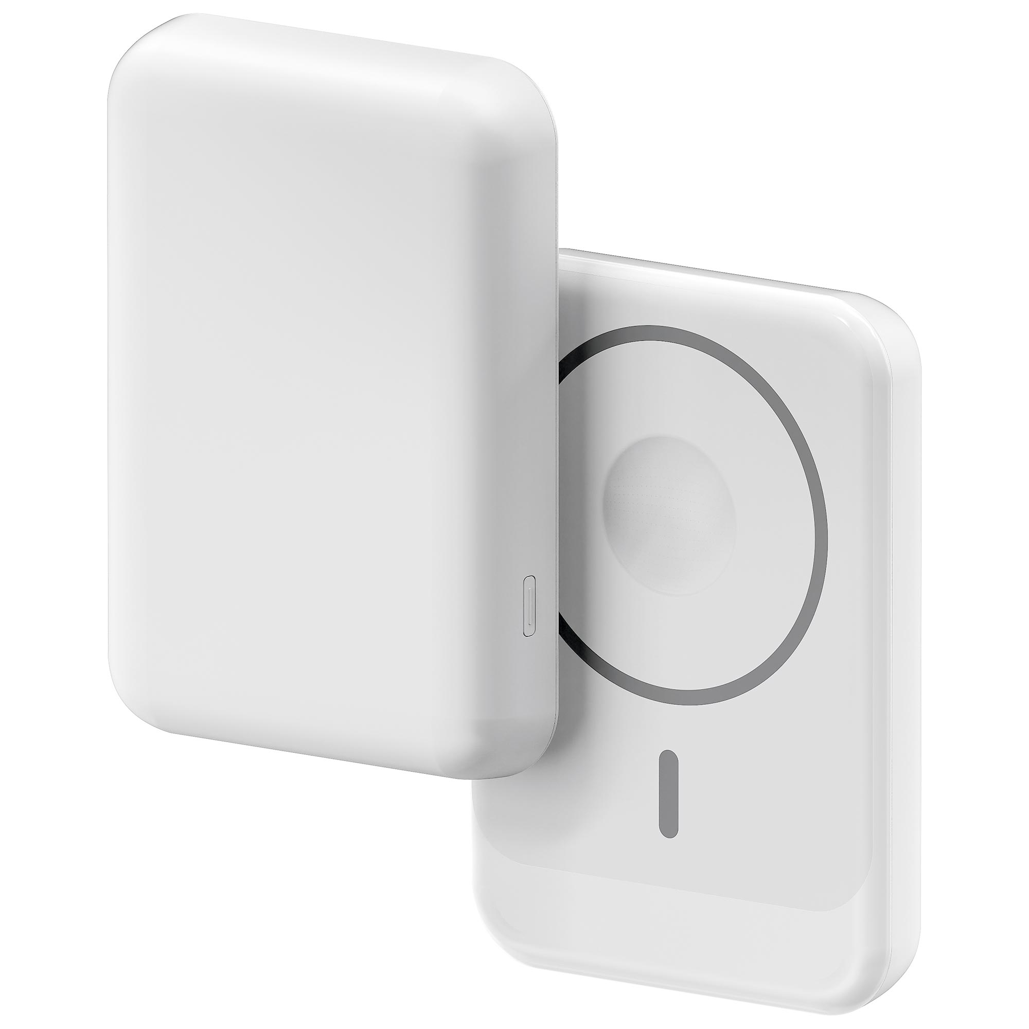 고속 맥세이프 무선 충전 보조배터리 5000mAh 화이트