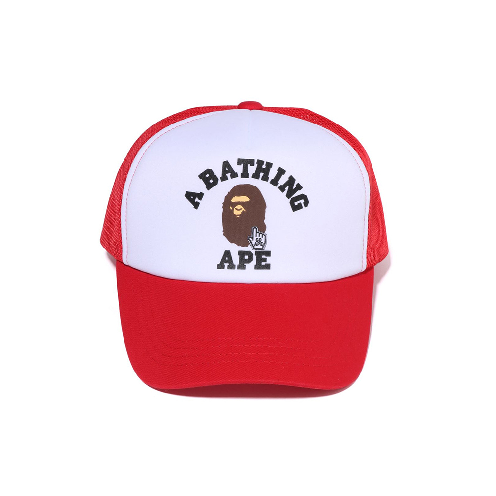 베이프 모자 GO APE POINTER COLLEGE MESH CAP BAPEC 1L25-180-001 - 상세 이미지 4