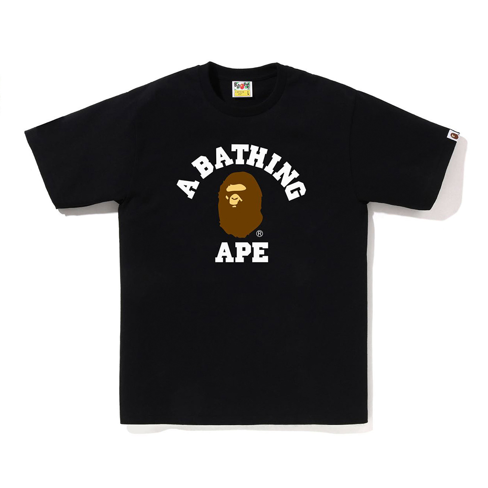 베이프 반팔티 COLLEGE TEE 1L80-110-001 - 상세 이미지 2