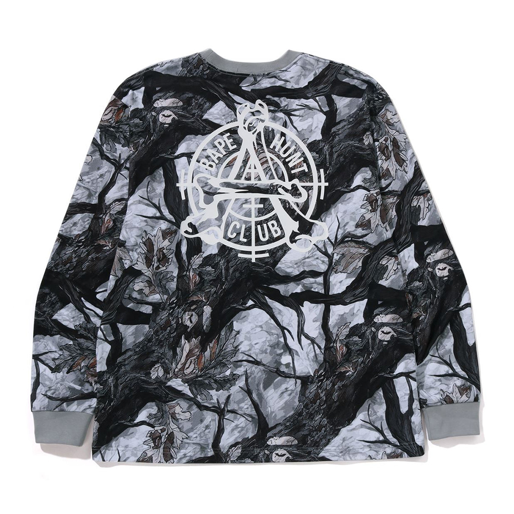 베이프 티셔츠 TREE EDGE CAMO RELAXED FIT LS TEE 1L80-111-011 - 상세 이미지 4