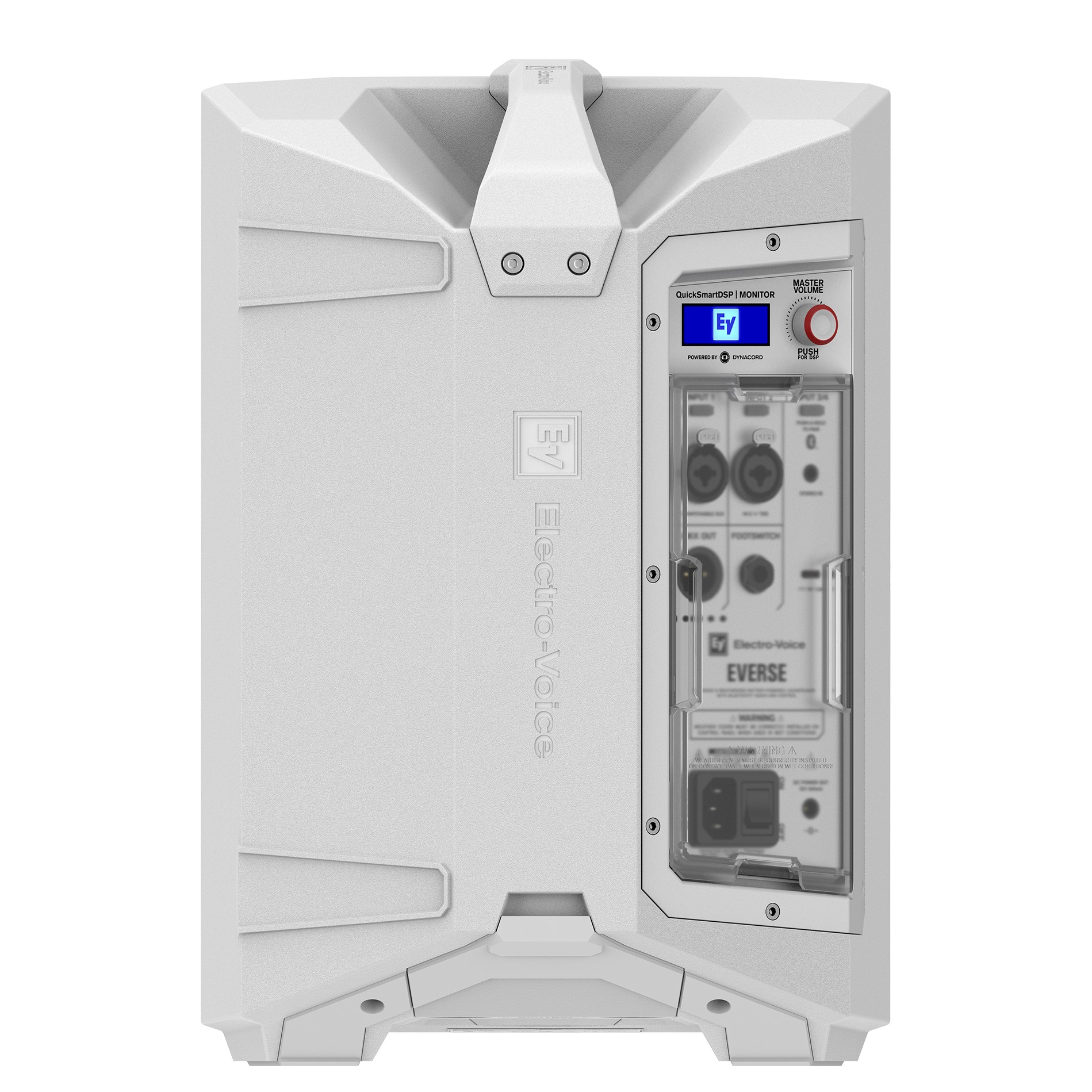 EV EVERSE8 배터리형 파워드 스피커 충전식 휴대용 블루투스 방수 400W 화이트 - 상세 이미지 5