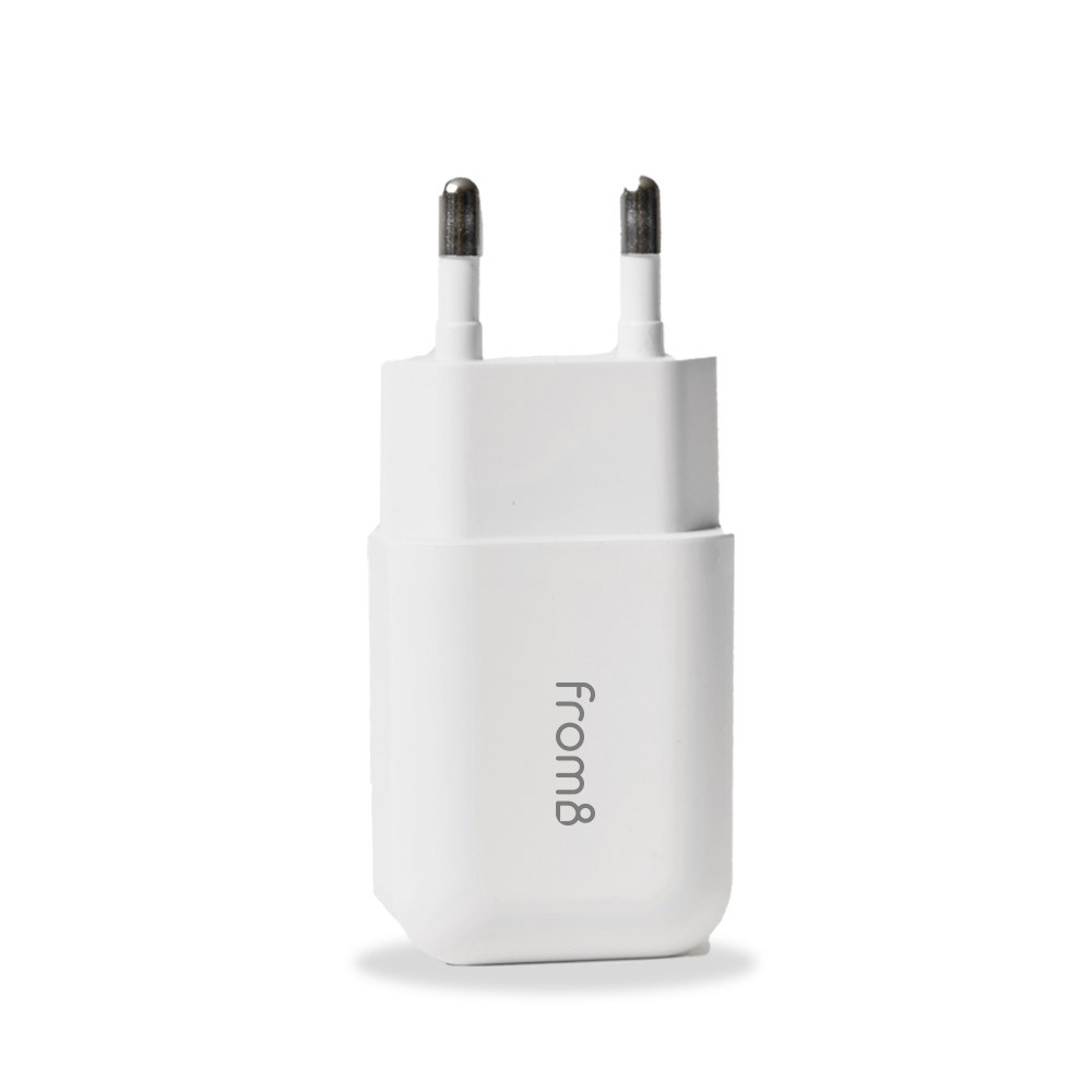 프롬비 USB 멀티 충전 5V 1A 저전압충전기 어댑터 E60 화이트