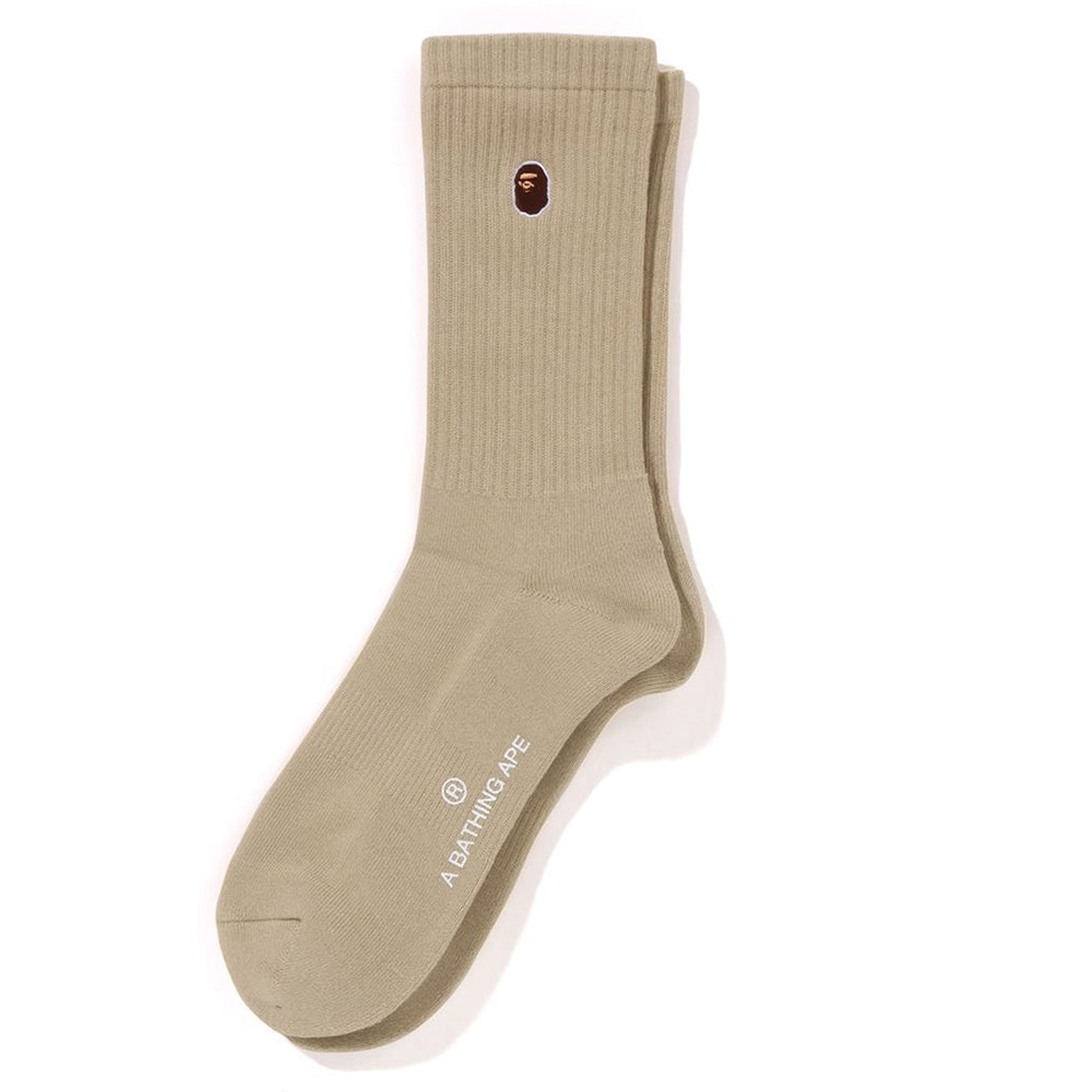 베이프 양말 ONE POINT SOCKS 1L80-184-001 - 상품 이미지