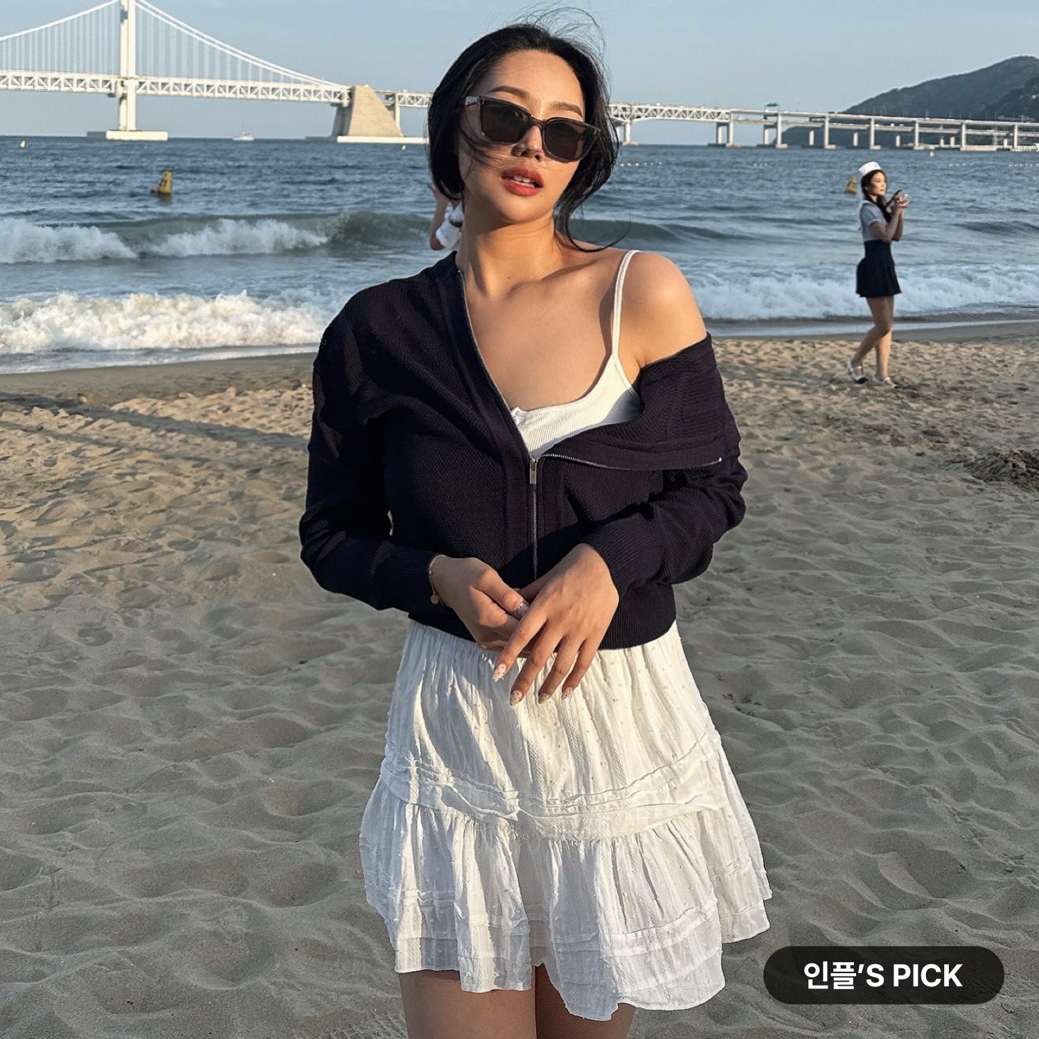[제로스트릿][2컬러] 펀칭 후드 가디건 PUNCHING HOOD CARDIGAN - 상세 이미지 5