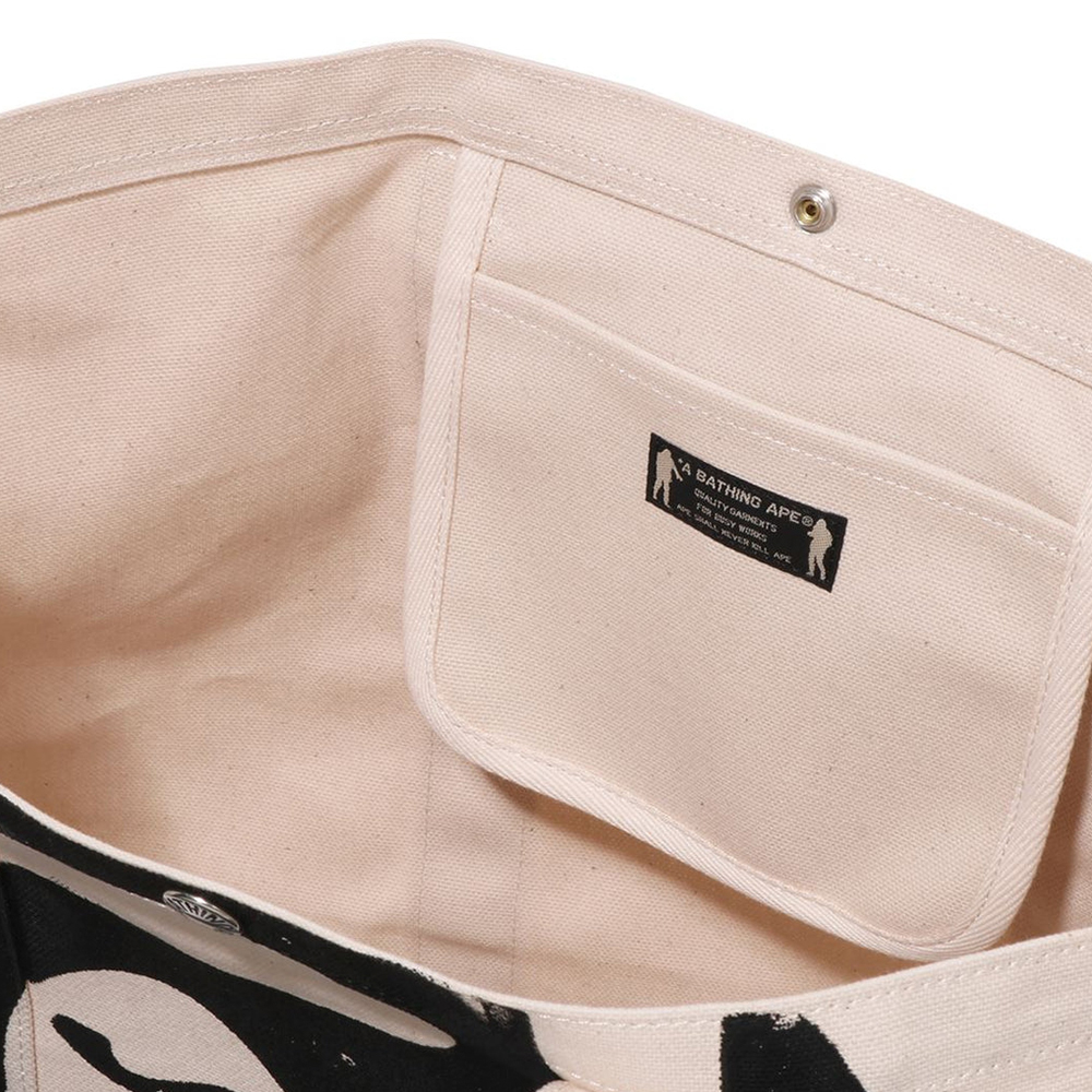 베이프 토트백 BIG APE HEAD TOTE BAG 1L80-189-005 - 상세 이미지 5