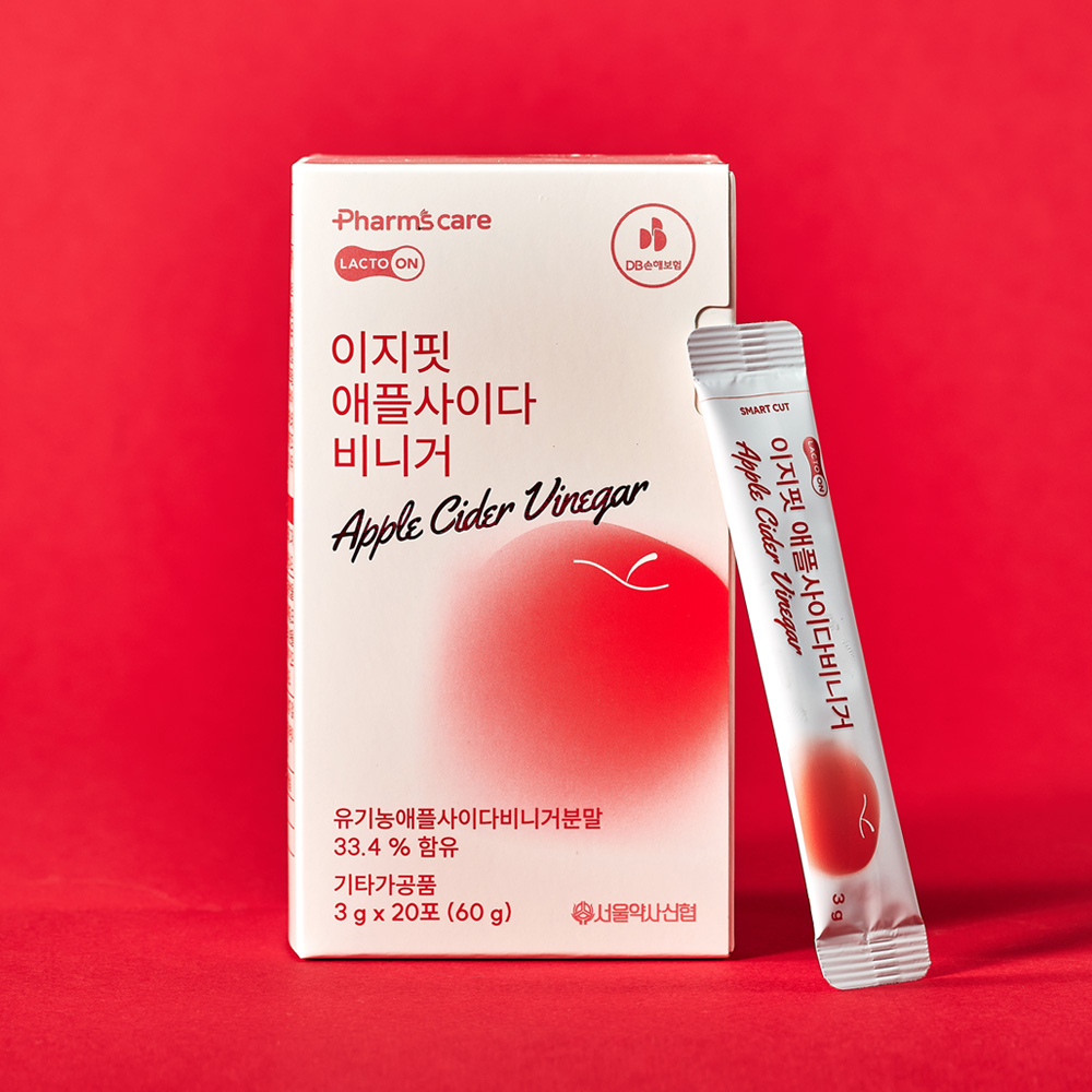 [락토온] 이지핏 애플사이다비니거 애사비  20포 1박스 - 상세 이미지 2