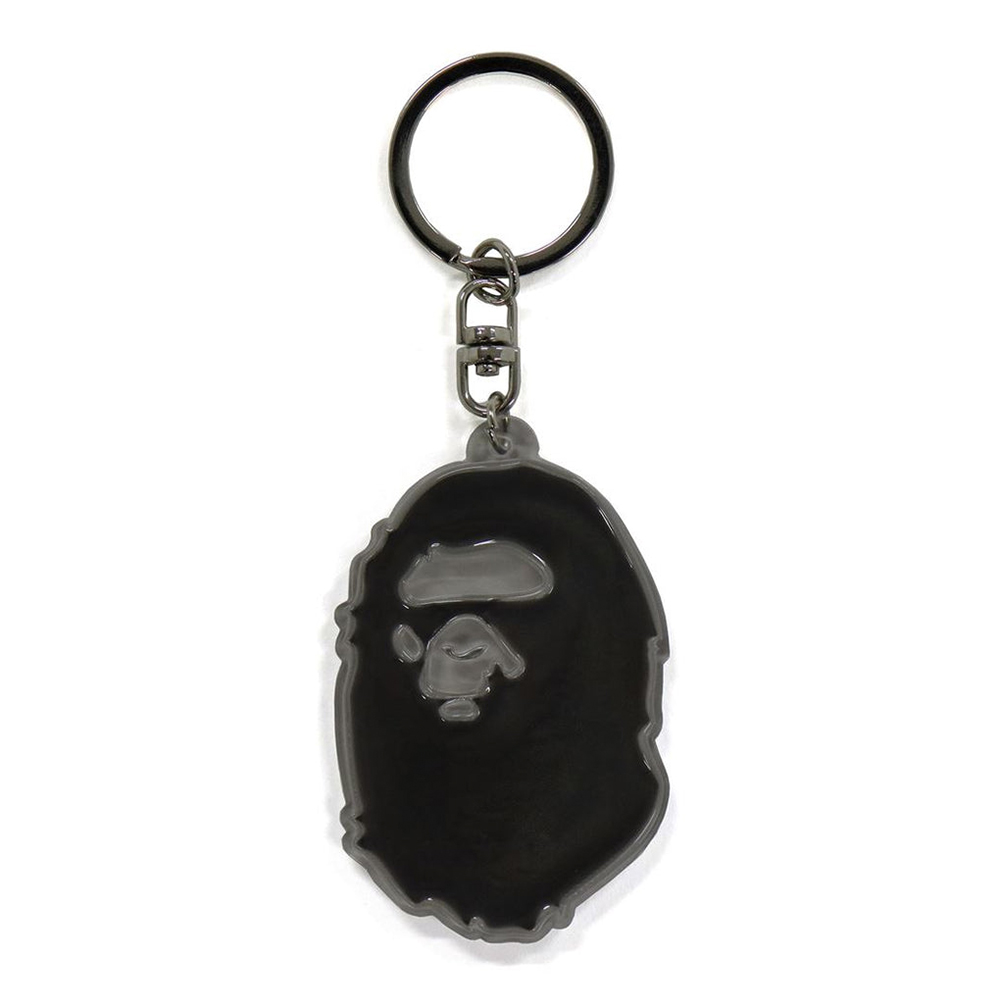 베이프 키체인 APE HEAD REFLECTIVE KEYCHAIN 1L20-182-013 - 메인 이미지