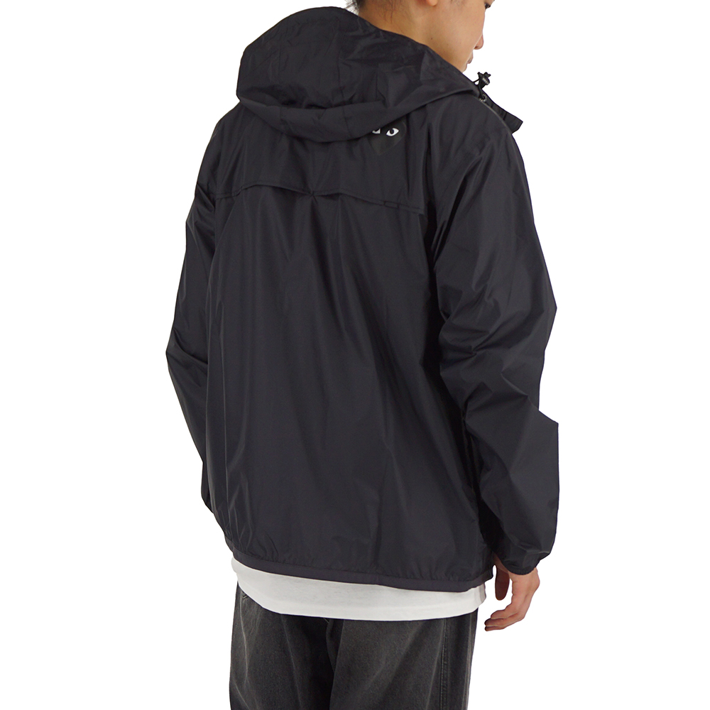26SS 꼼데가르송 X 까웨 풀 집업 바람막이 자켓 블랙 AZ-J507-051-1 이미지 6