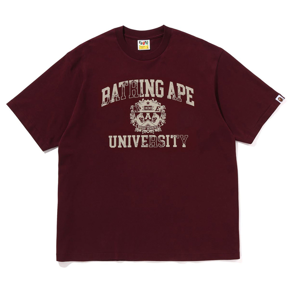 베이프 반팔티 SPRAY PRINT COLLEGE LOGO RELAXED FIT TEE 1L80-110-332 - 상세 이미지 3