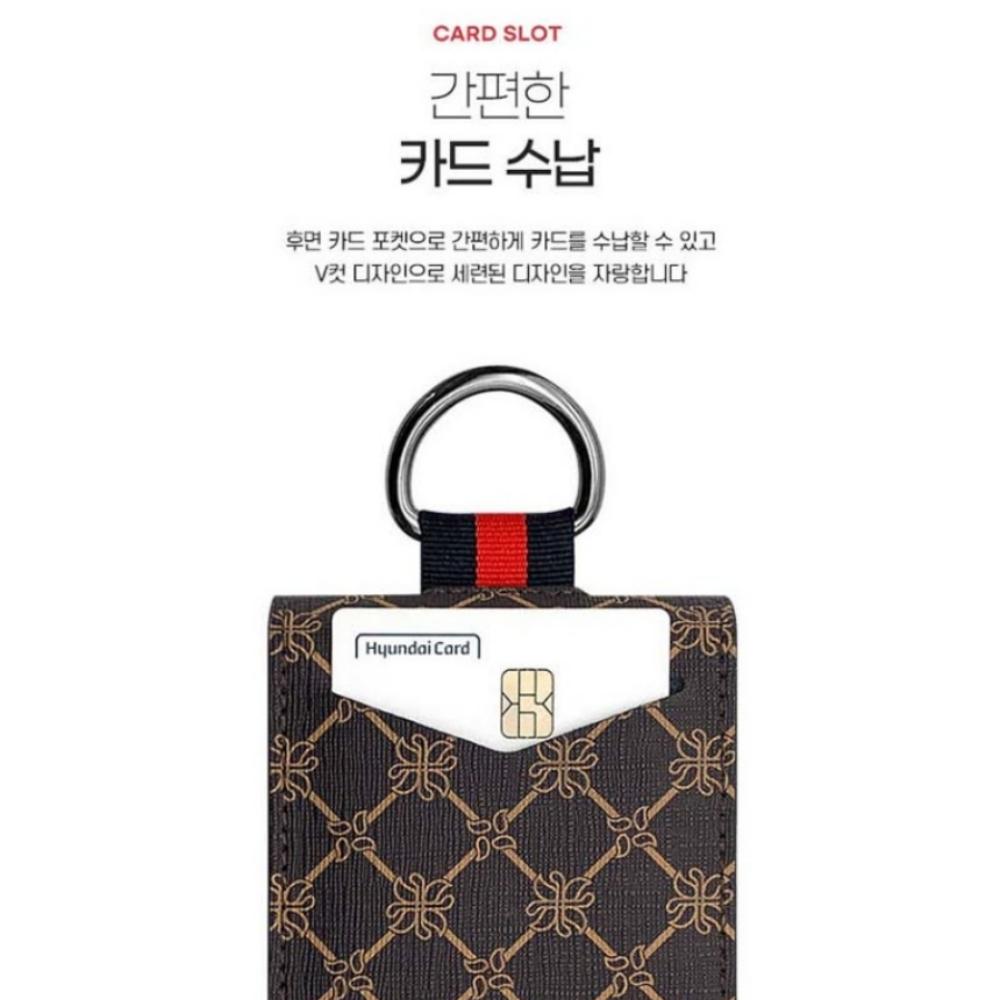 바이팝 카드 지갑 케이스 플라워, 갤럭시Z 플립4 - 상세 이미지 3