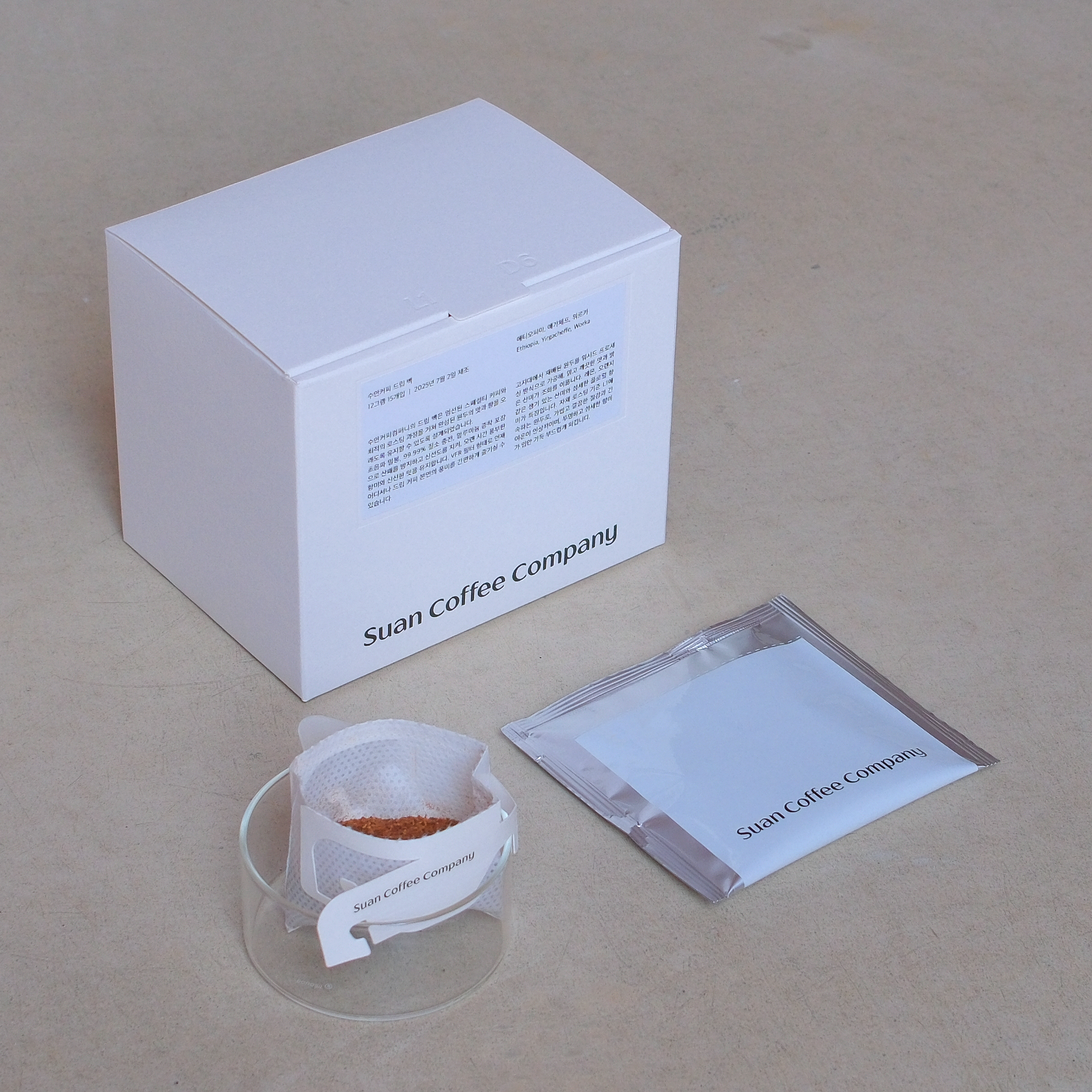 수안커피컴퍼니 드립 백 커피, 15개입