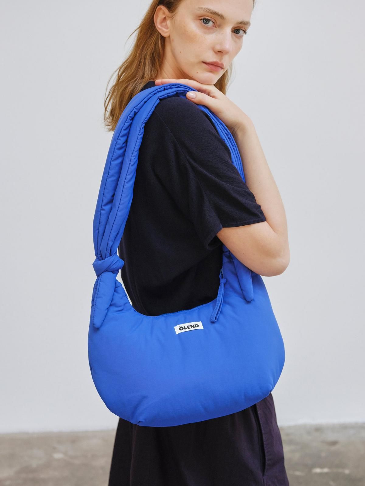 올랜드 블루 소프트 카프리 호보백 55315583271247 COBALT BLUE - 상세 이미지 4