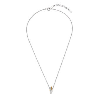 [바이이에르] [925 silver] Moving square necklace S (Combi) BH7N40700C9450 - 상세 이미지 3